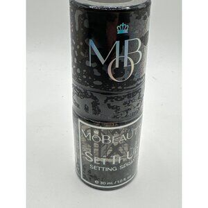 MoBeauty Set It Up Setting Spray 30mL Compact Size Black Glossy Finish